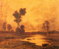 Richet, Leon - A River Landscape